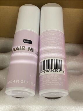 B.pure Pink Hair Milk Hydrating Leave In Conditioner 2 bottles